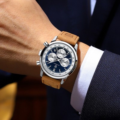 Men's watch. It is a multifunctional, waterproof, fully automatic mechanical watch, suitable for both casual and business occasions, and it comes with a calendar function. It is a wristwatch for men